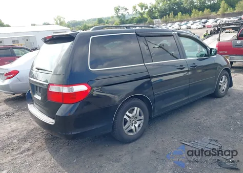 2005 Honda Odyssey Ex-L из США, поврежденный, VIN 5FNRL387X5B112783